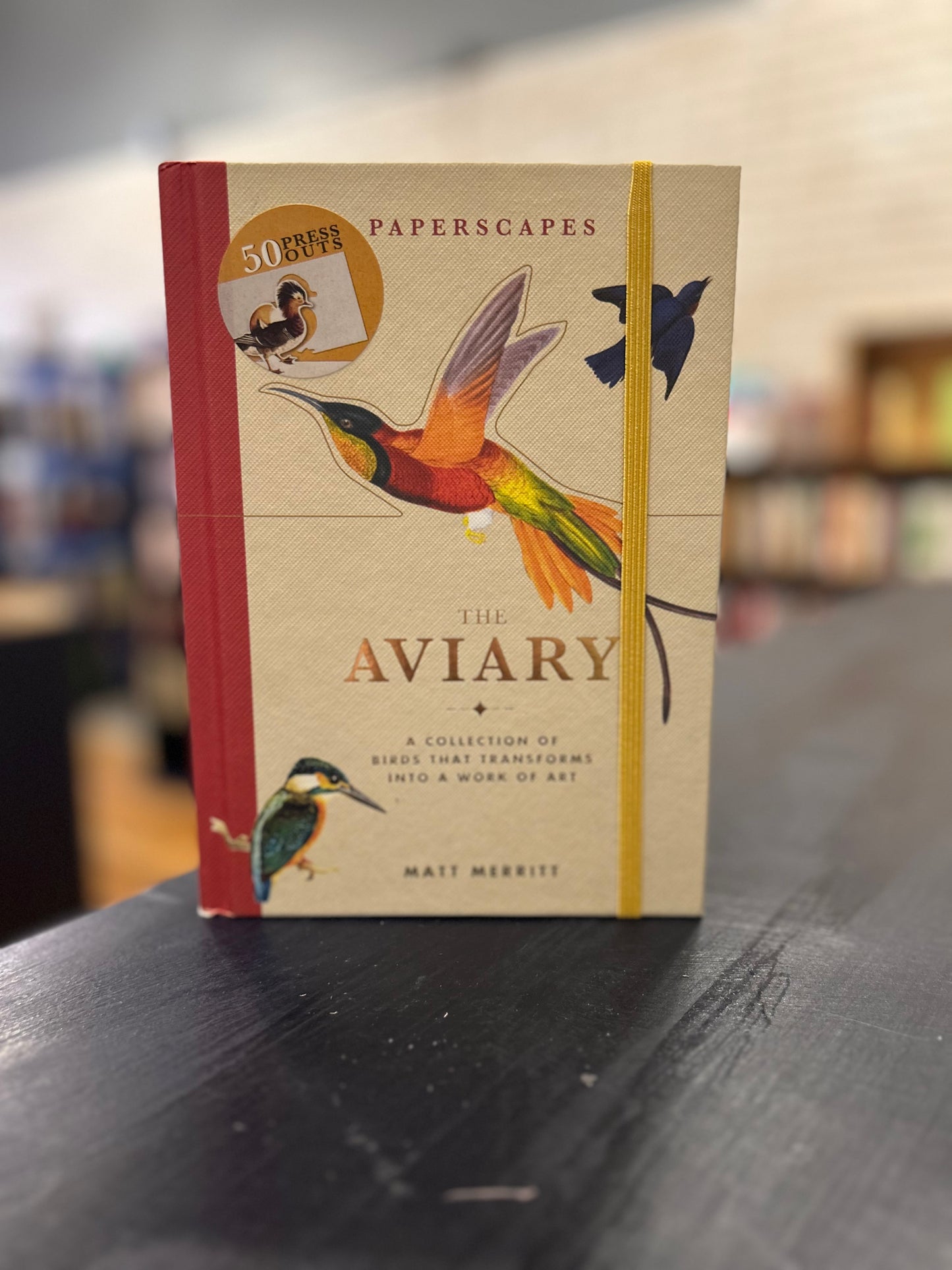 Aviary - Paperscapes with 50 press cuts - Matt Merritt