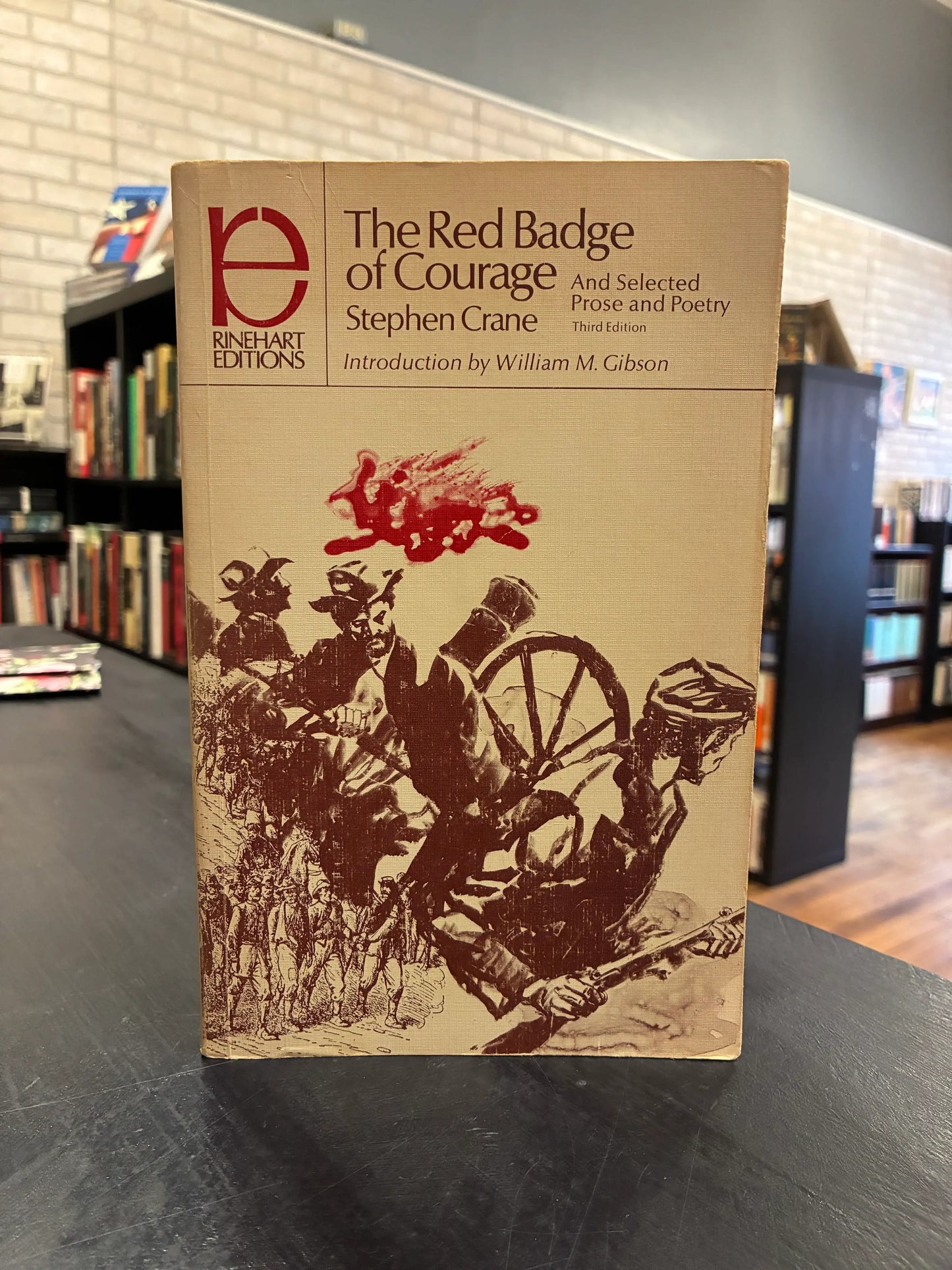 The Read Badge of Courage - Stephen Crane - Rinehart paperback edition