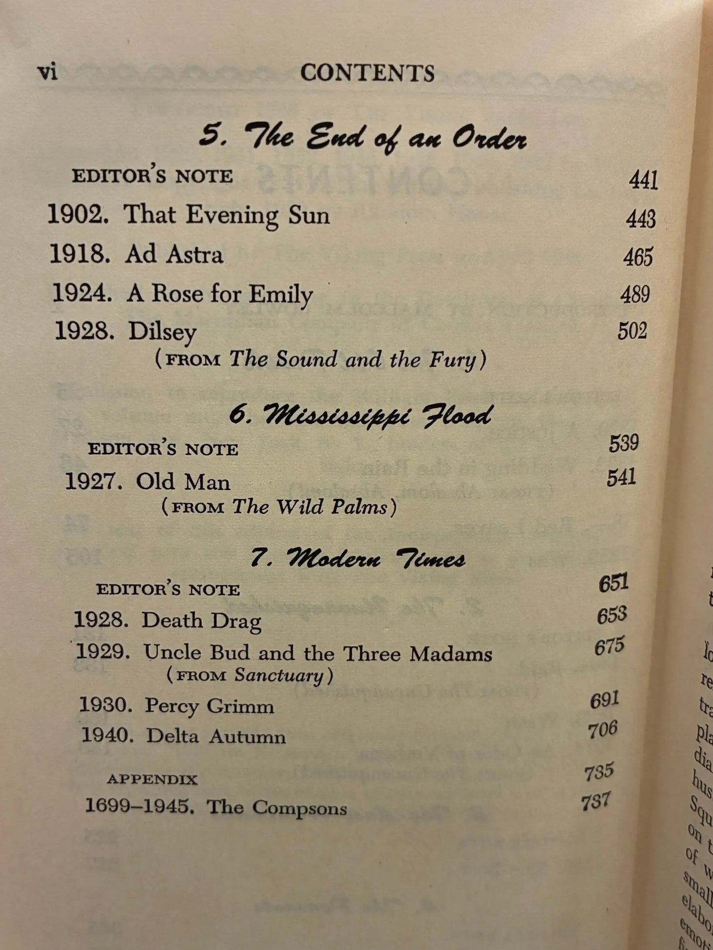 The Indispensable Faulkner edited by Malcolm Cowley