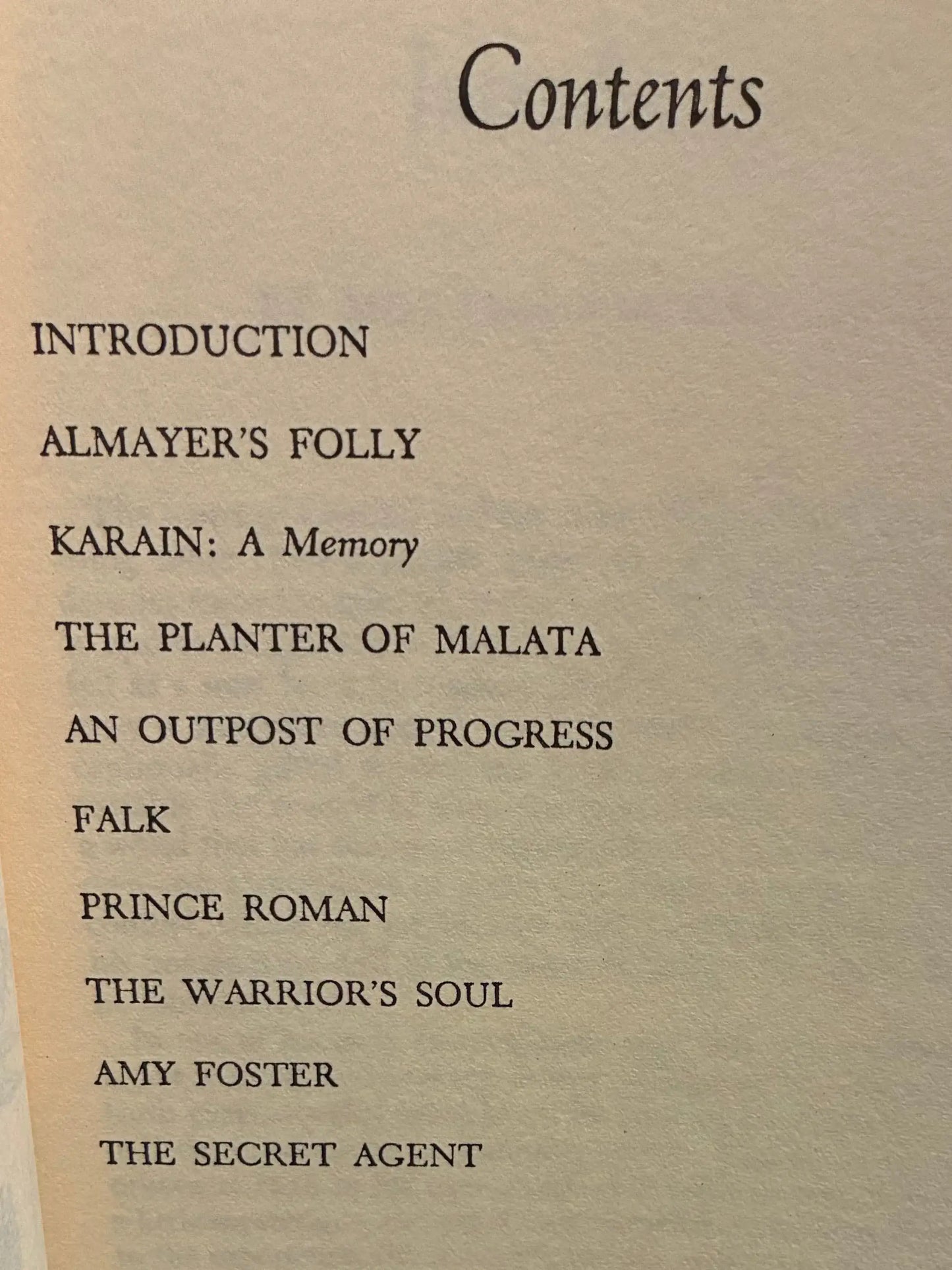 Tales of the East and West - Joseph Conrad