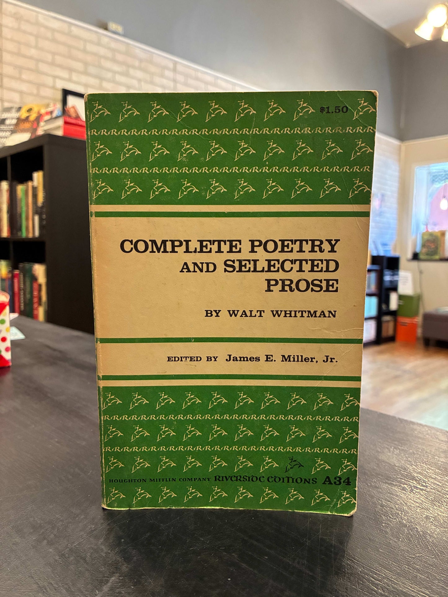 'Complete Poetry and Selected Prose - Walt Whitman - Riverside
