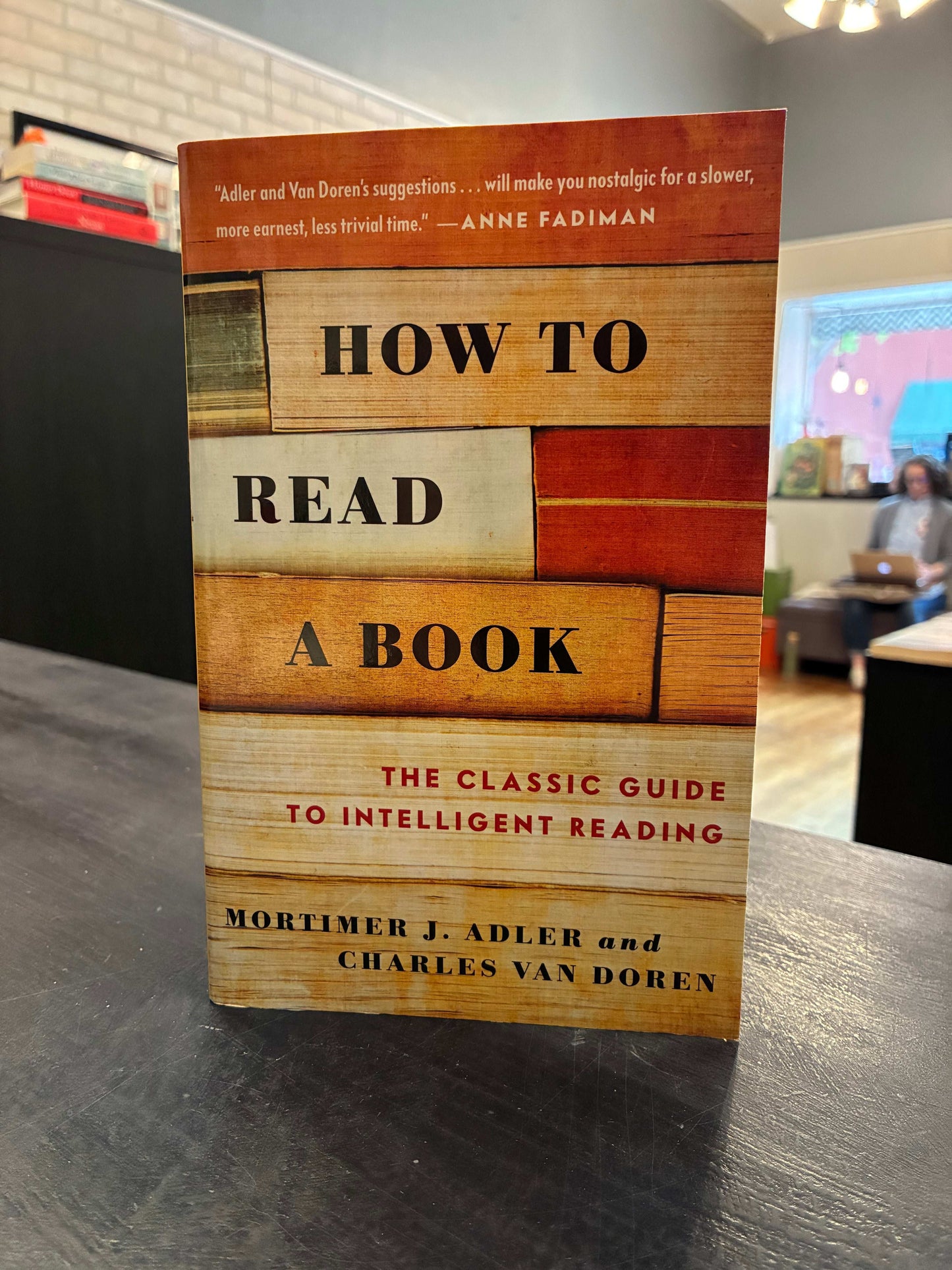 How to Read a Book - MORTIMER J. ADLER & CHARLES VAN DOREN - block cover