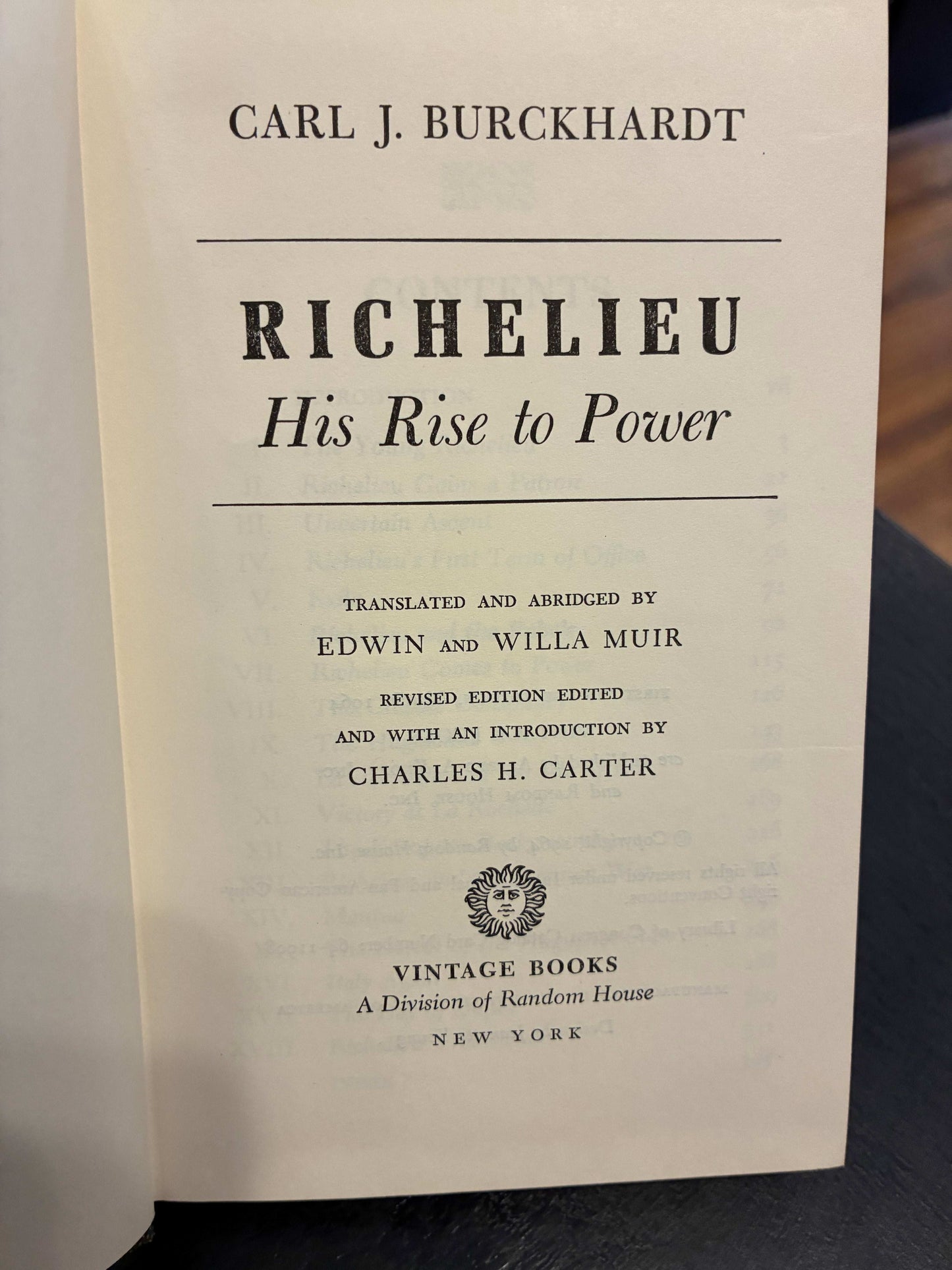 Richelieu: His Rise to Power - Carl J. Burckhardt