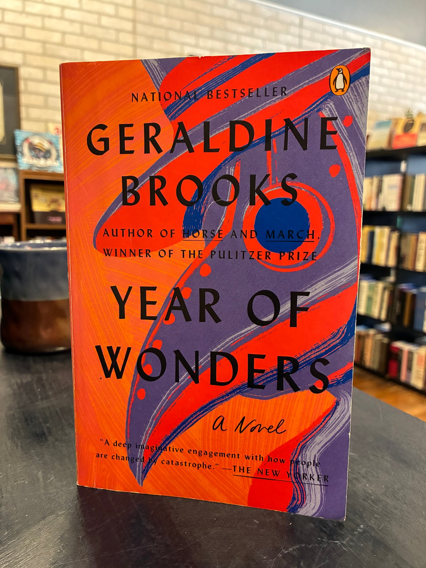 Year of Wonders - Geraldine Brooks - orange cover