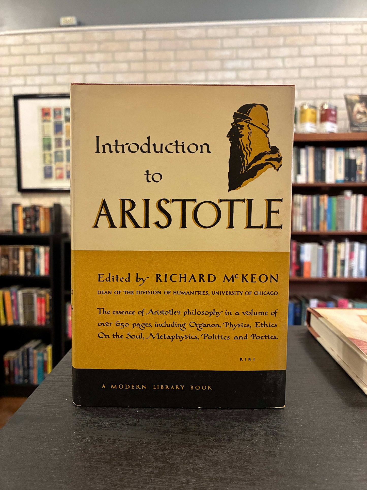 Introduction to ARISTOTLE - Edited by RICHARD MIKEON