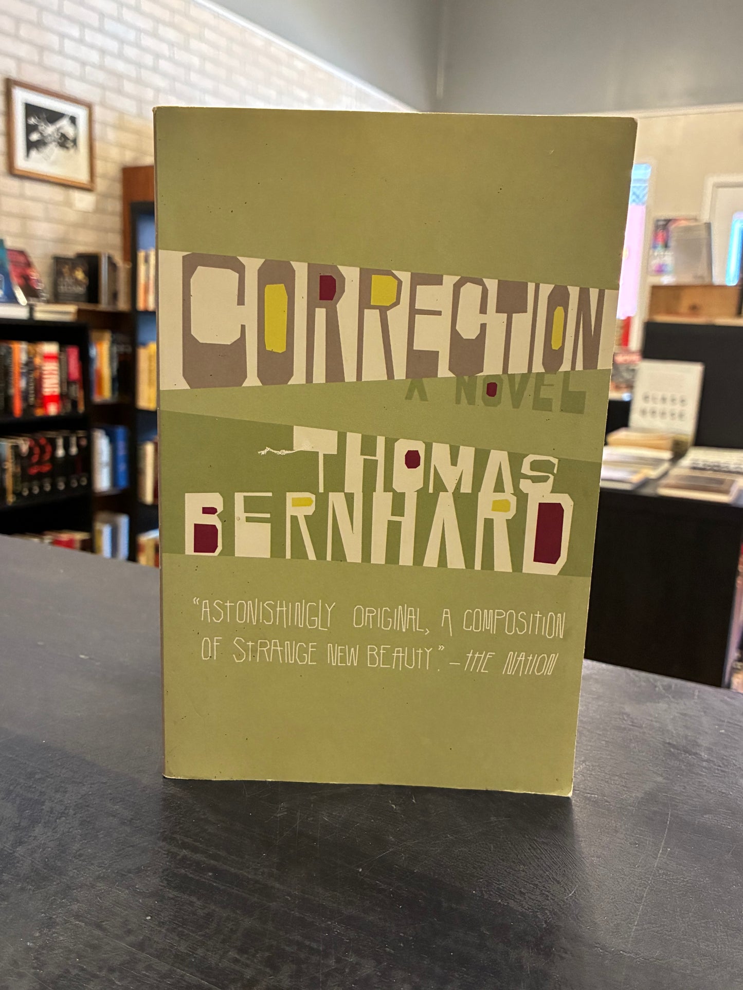 Correction - Thomas Bernhard