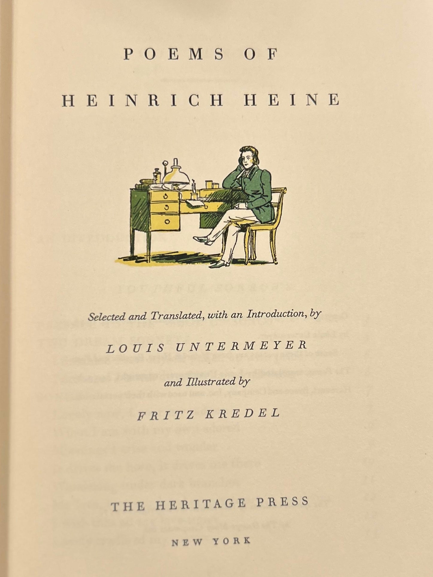 Poems- Heinrich Heine