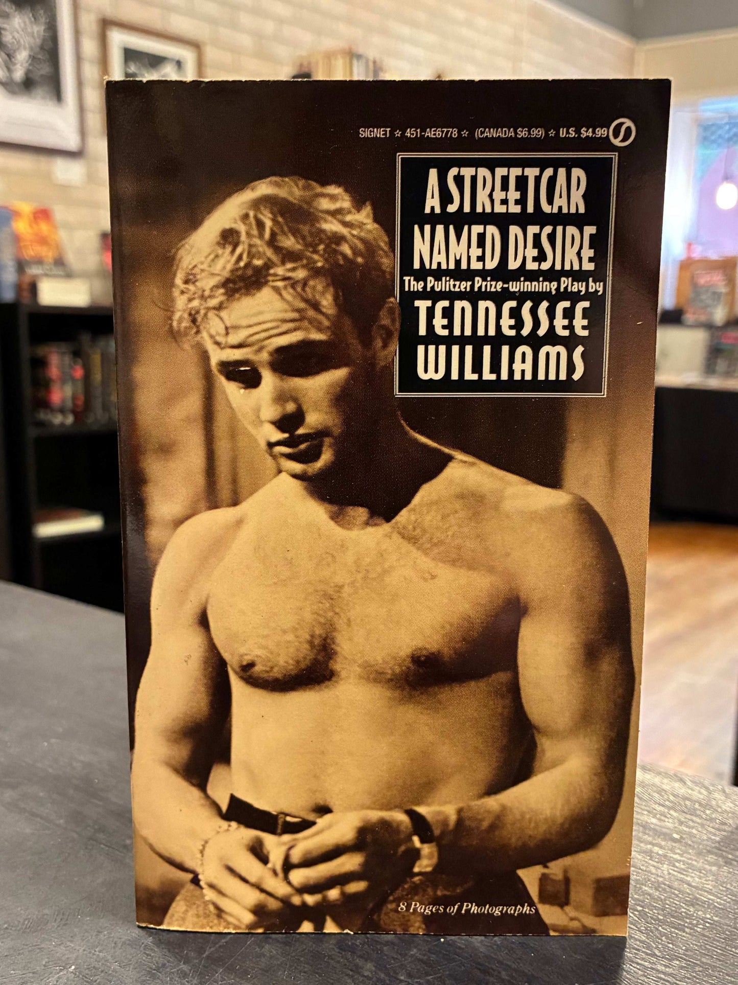 A Streetcar Named Desire -Tennessee Williams - Brando Cover