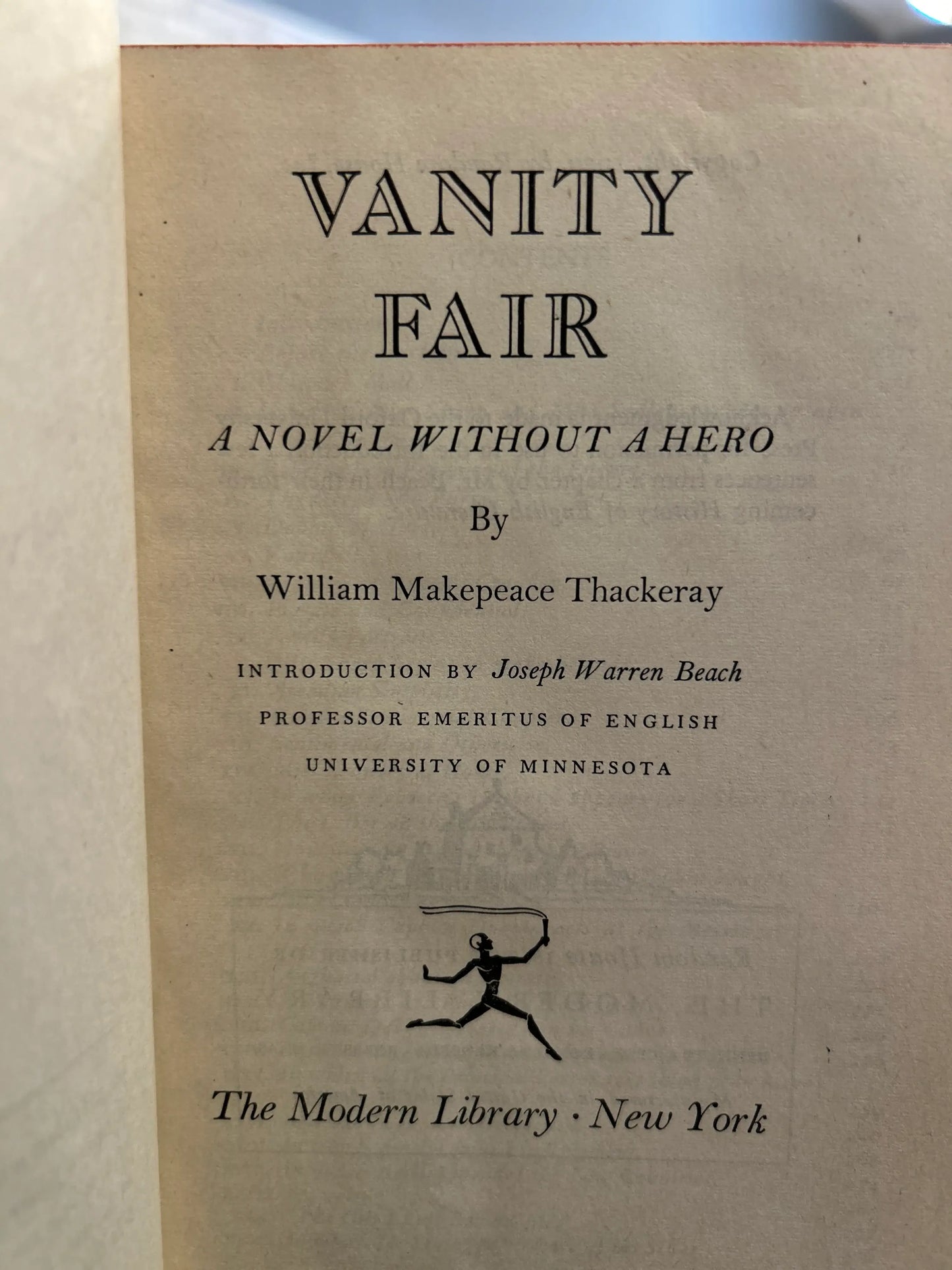 Vanity Fair by William Makepeace Thackeray - ML