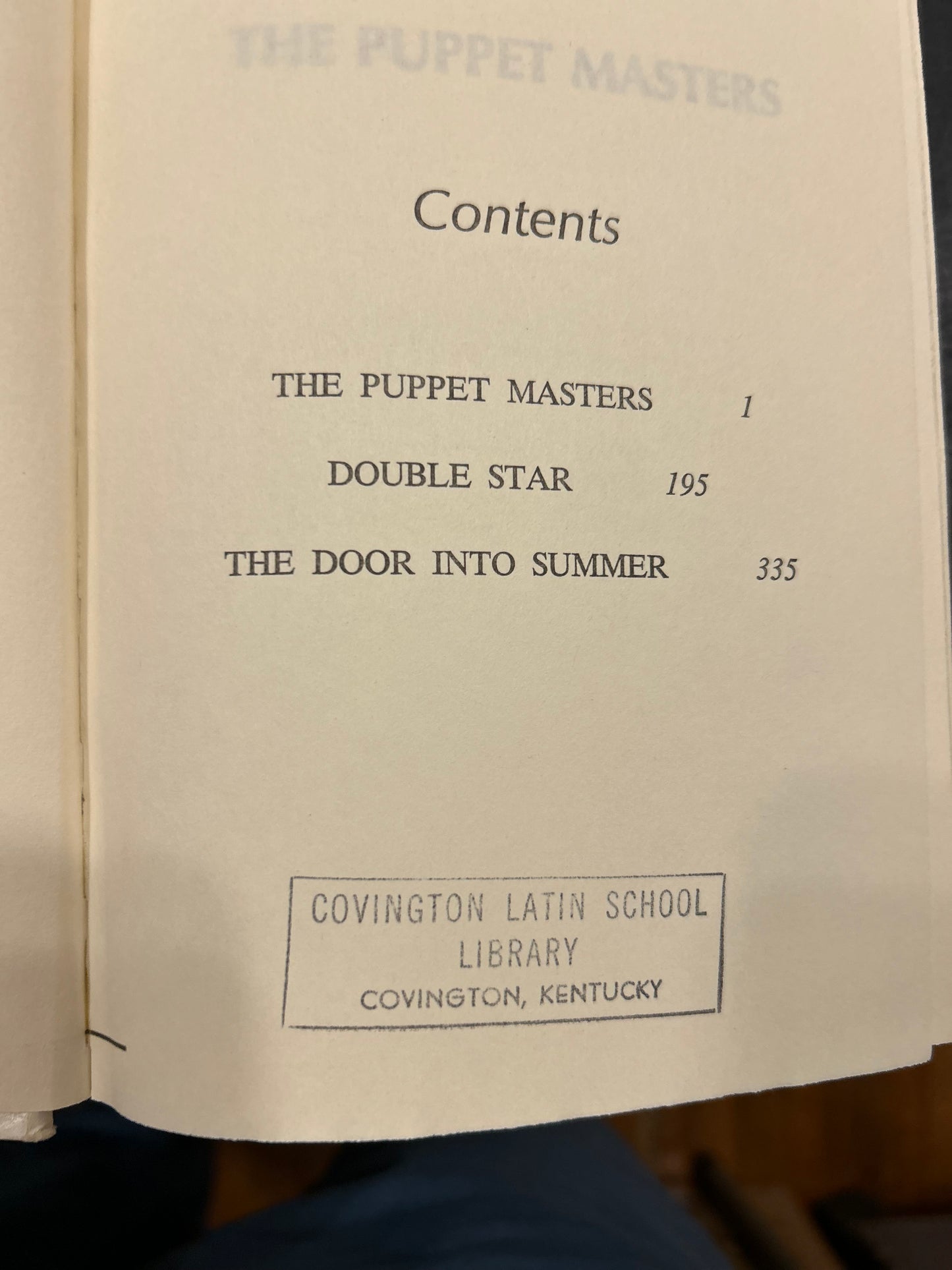 A Heinlein Trio
