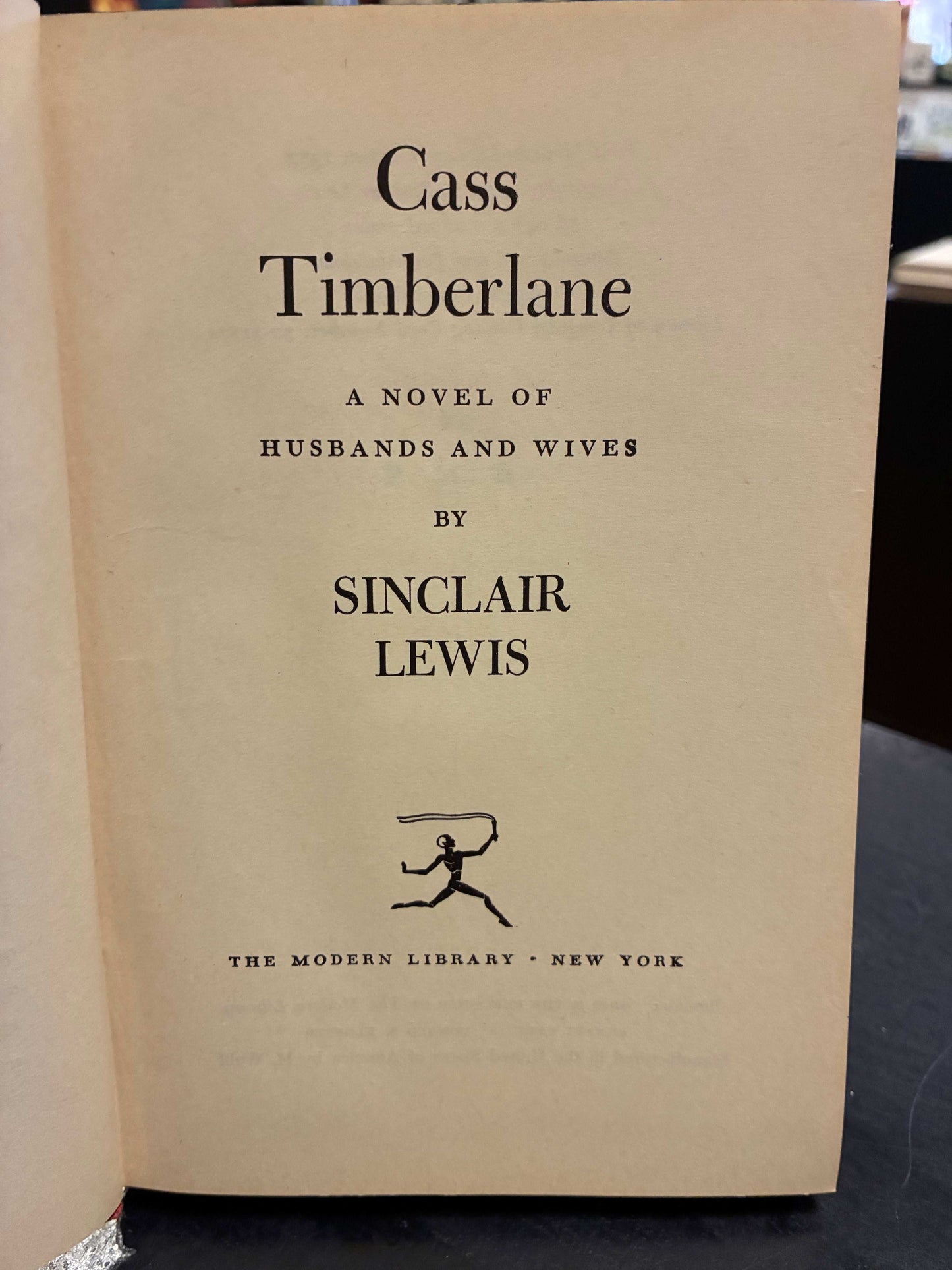 Cass Timberlane - Sinclair Lewis - ML