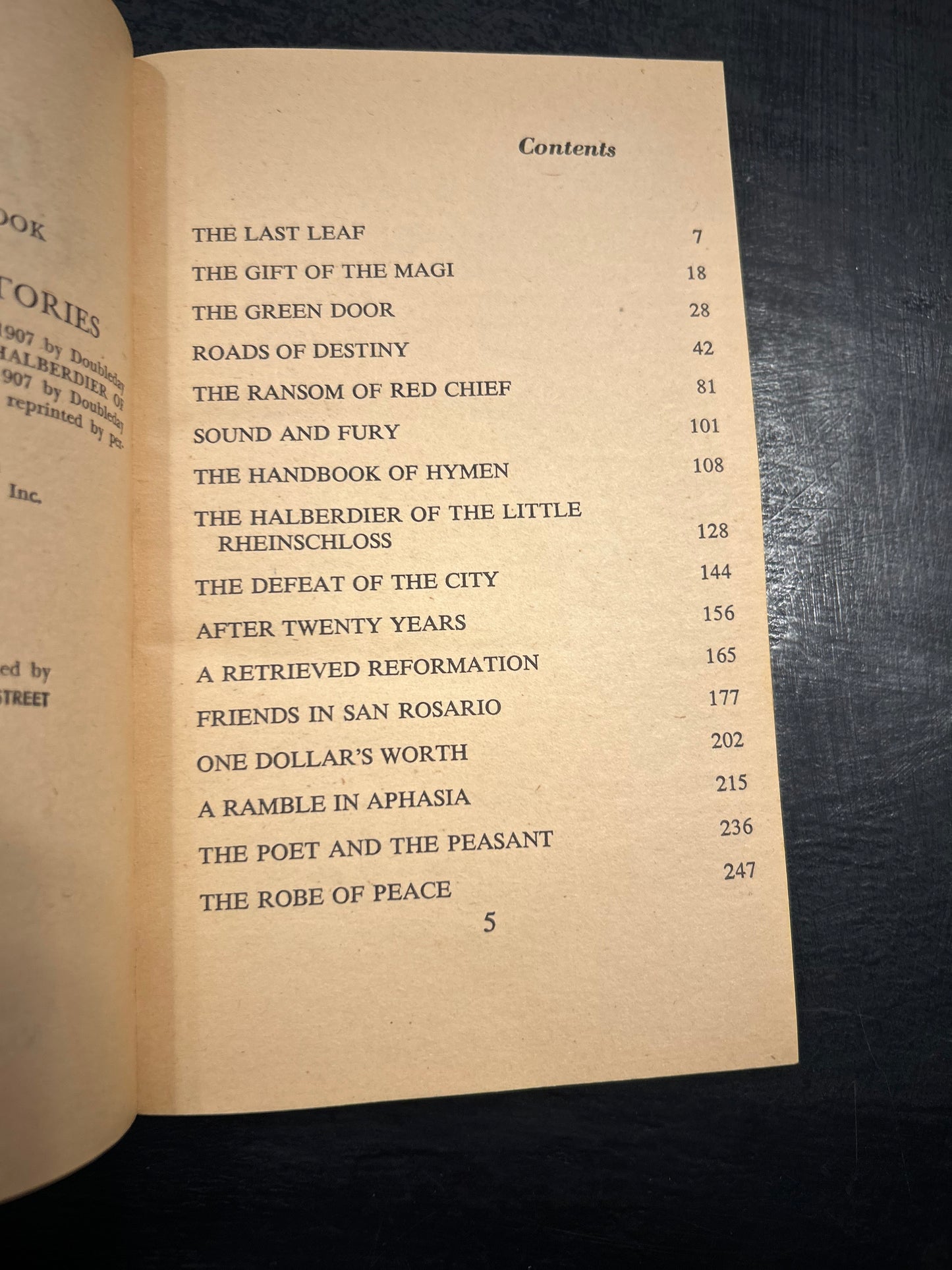 O'Henry's Short Stories - Vintage