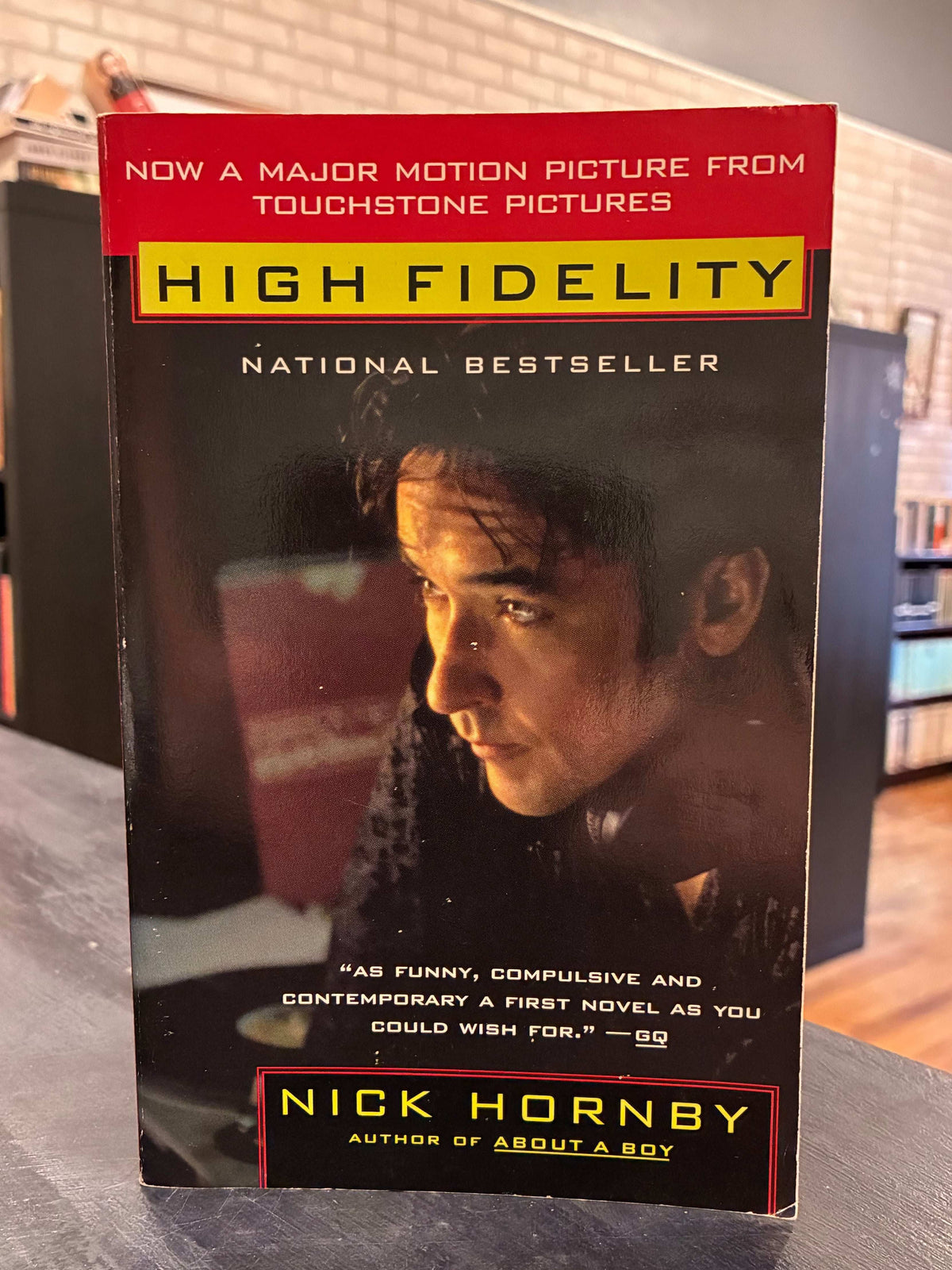 High Fidelity - Nick Hornby - Cusak Cover