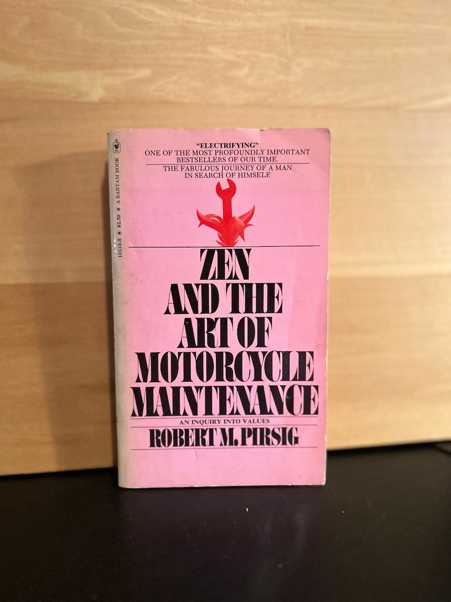Zen and The Art of Motorcycle Maintenance - Robert Pirsig - pink