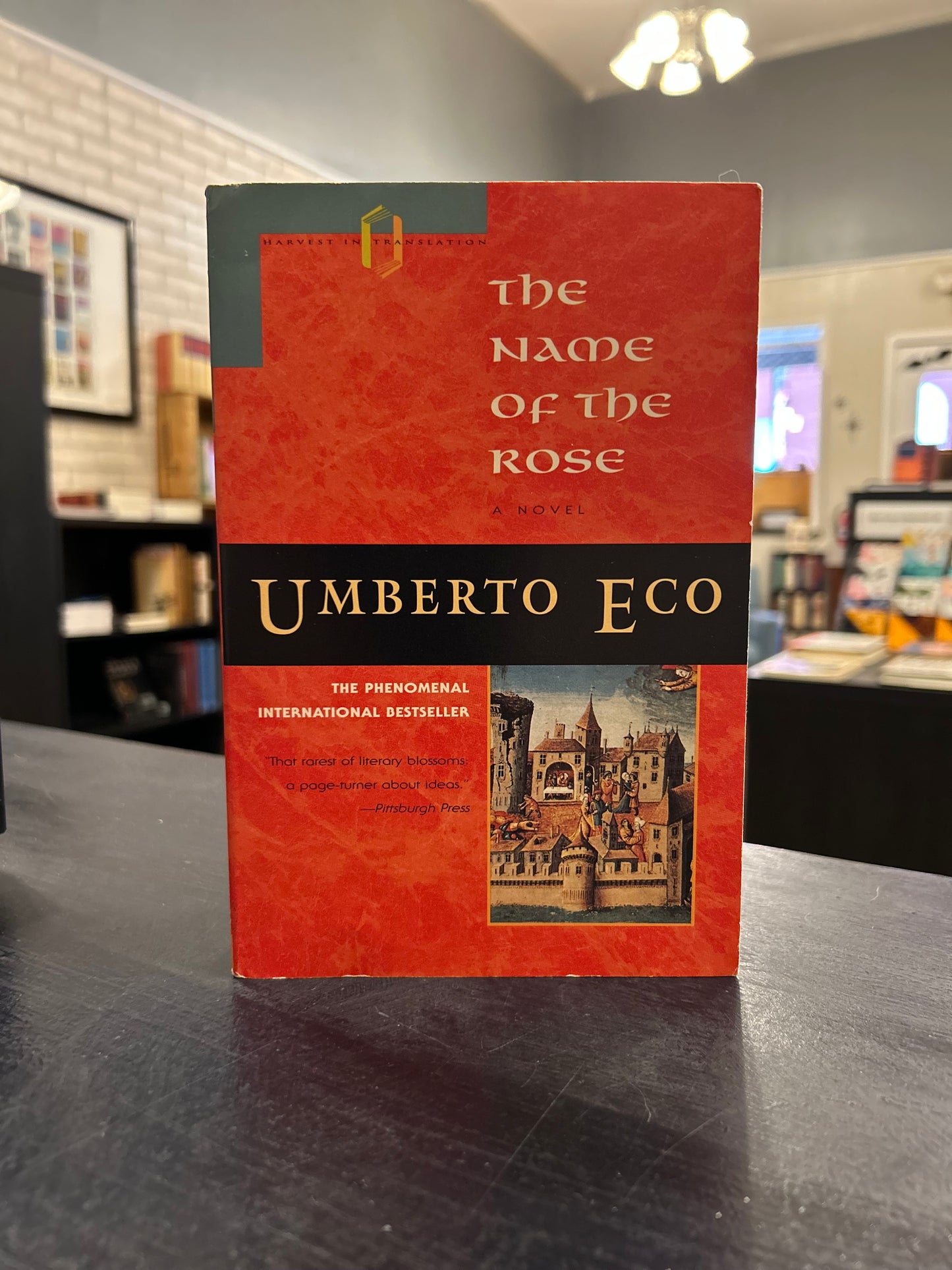 The Name of The Rose - Umberto Eco - green corner