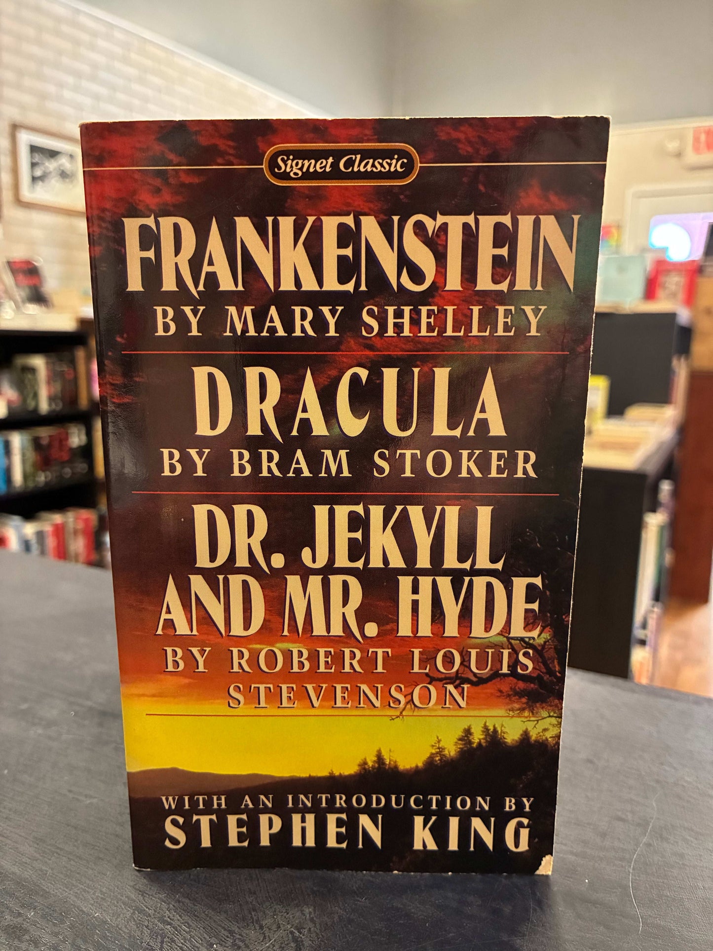 Frankenstein, Dracula, Dr. Jekyll and Mr. Hyde
