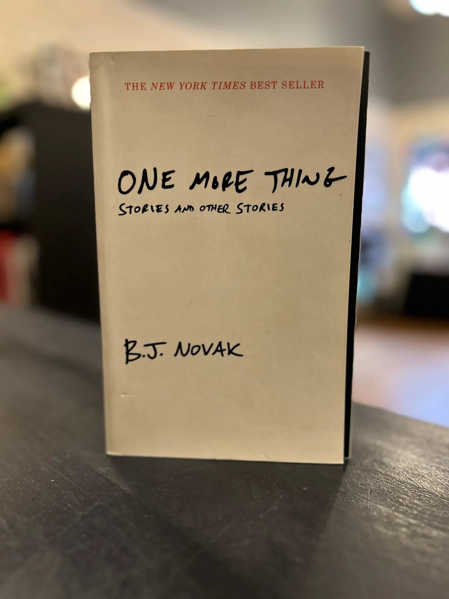 One More Thing - B.J. Novak