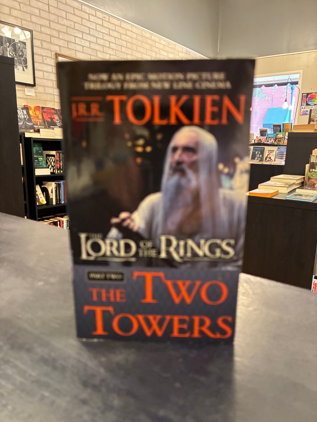 The Two Towers - Tolkien - film cover mm