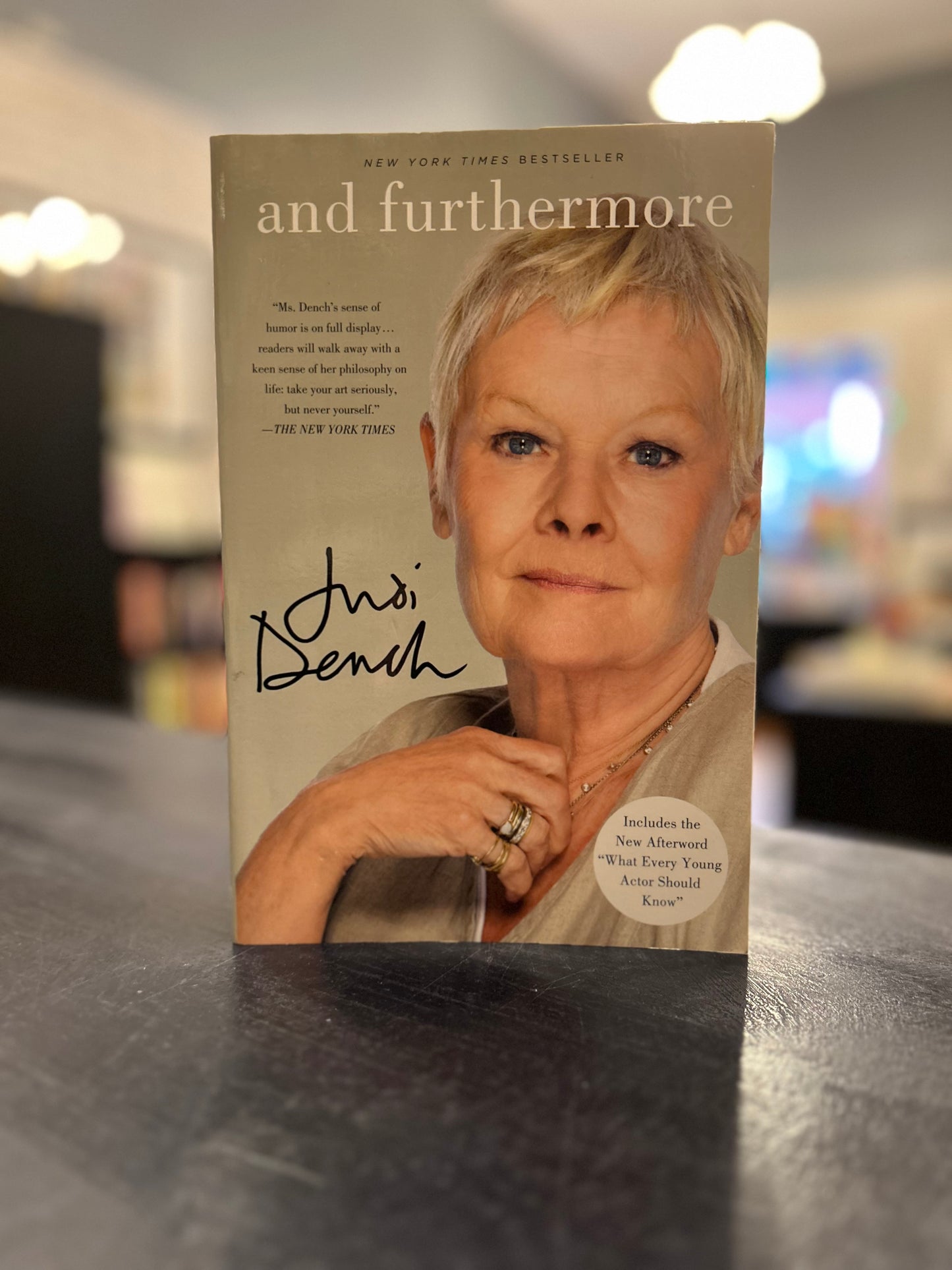 And Furthermore - Judy Dench