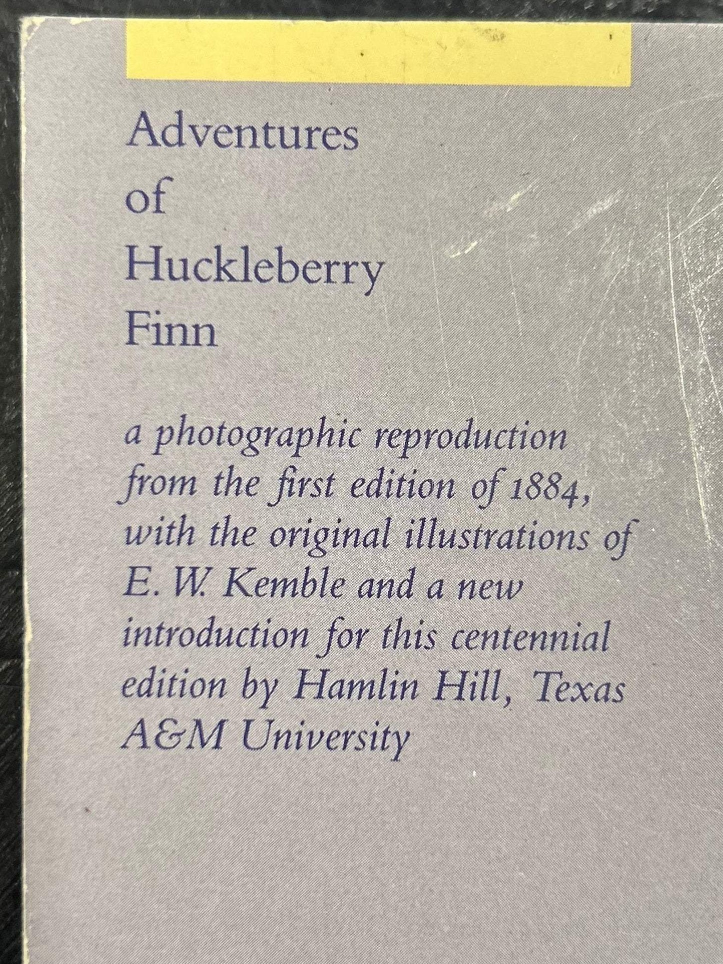 Adventures of Huckleberry Finn - Mark Twain - Fac