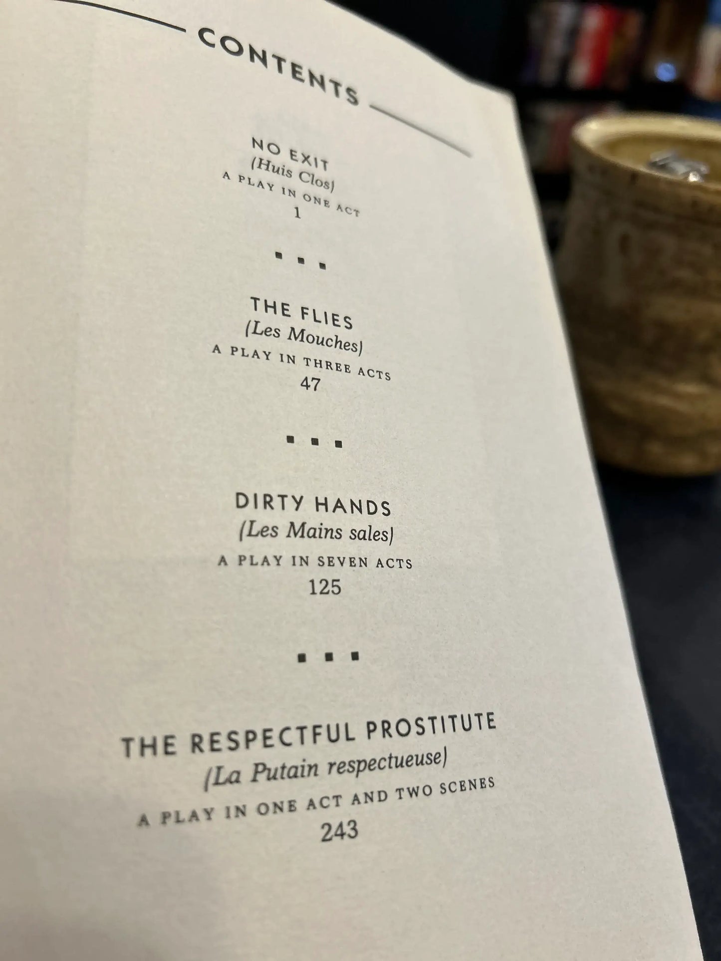 No Exit and 3 other plays - Jean-Paul Sartre