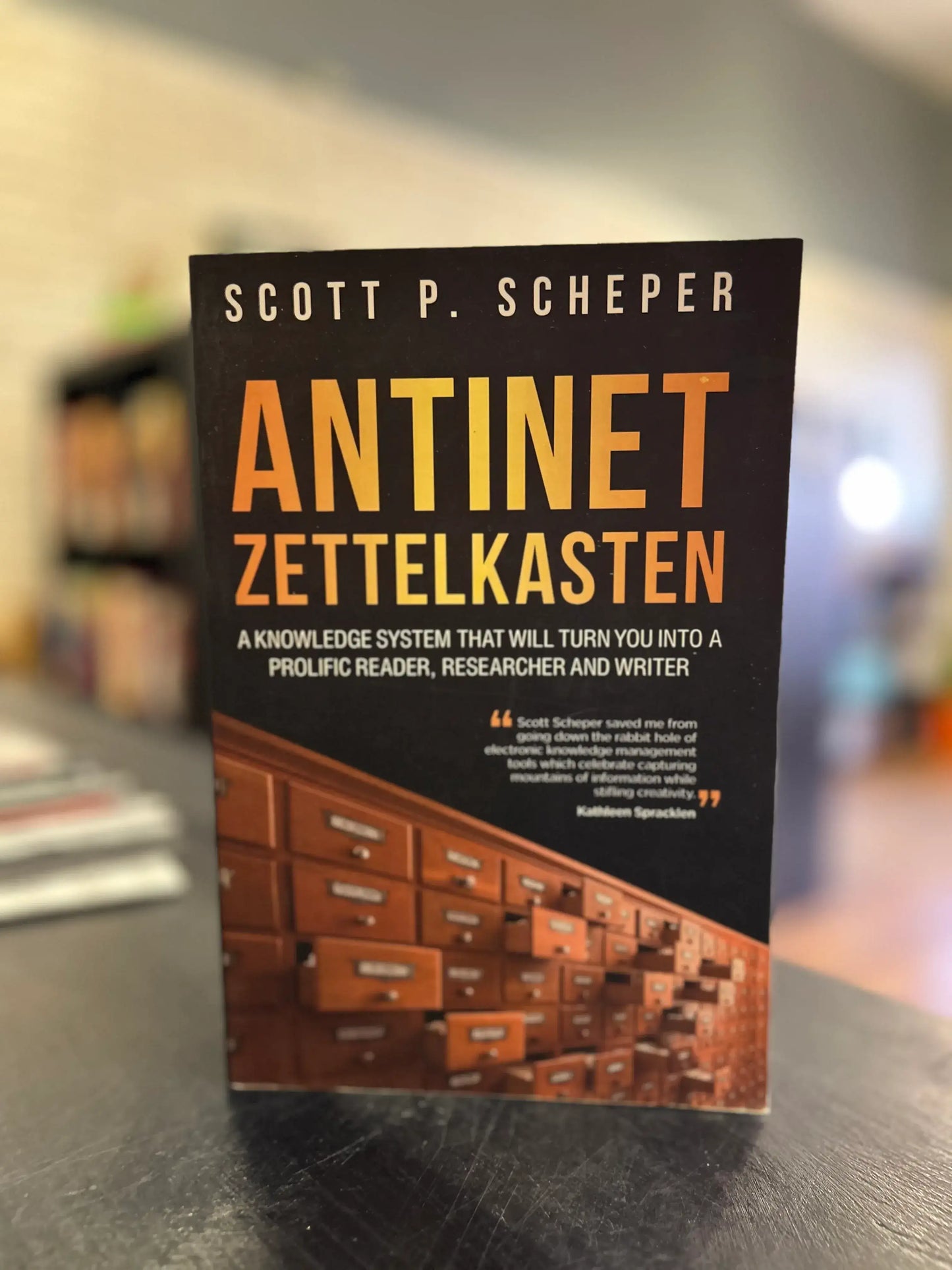 Antinet Zettelkasten - Scott P. Scheper