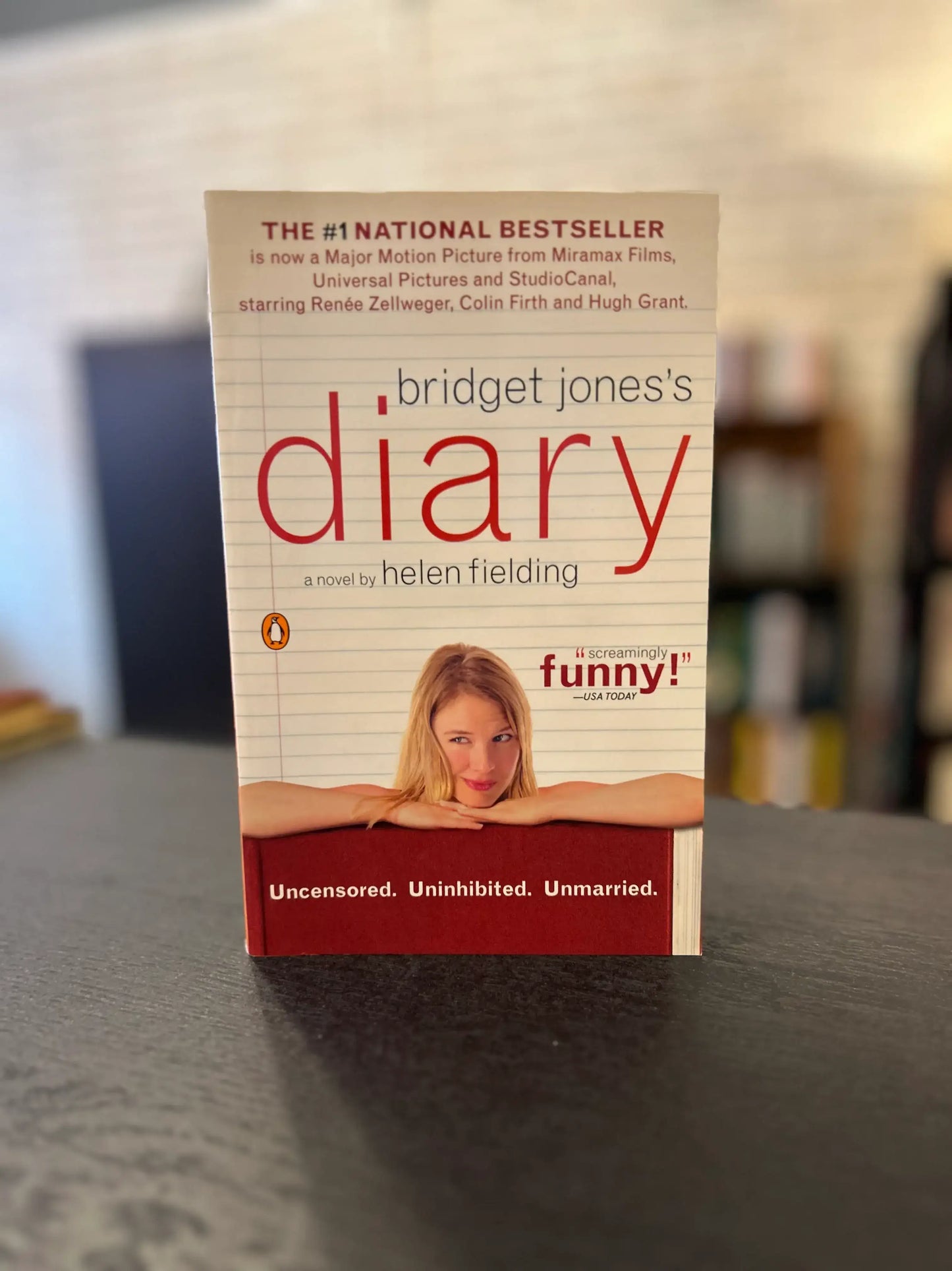 Bridget Jones's Diary - Helen Fielding - Movie Cover