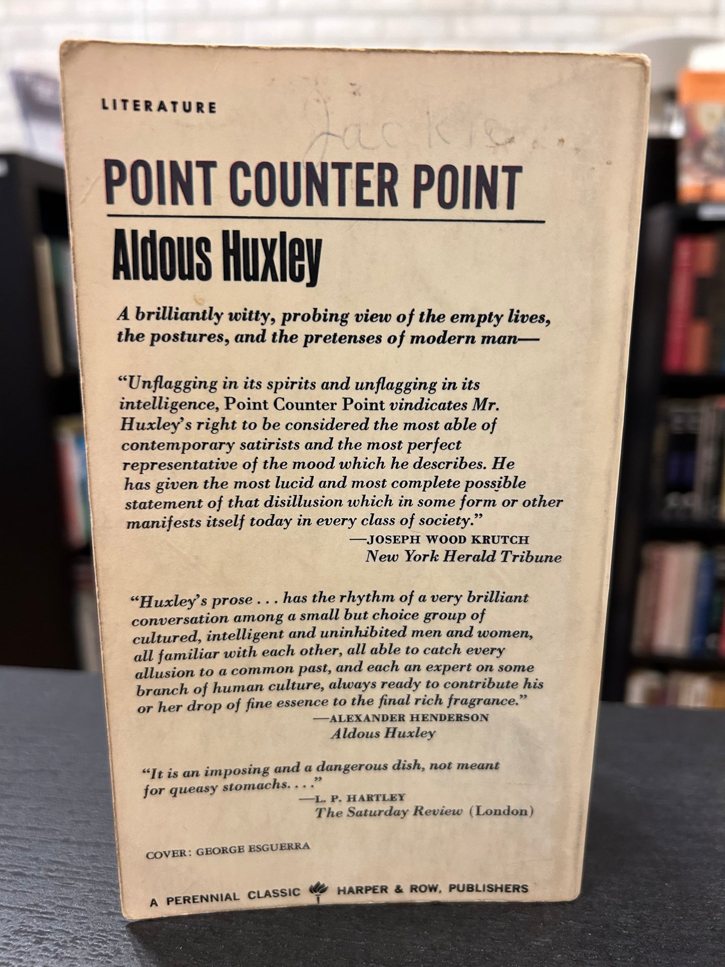 Point Counter Point - Aldous Huxley