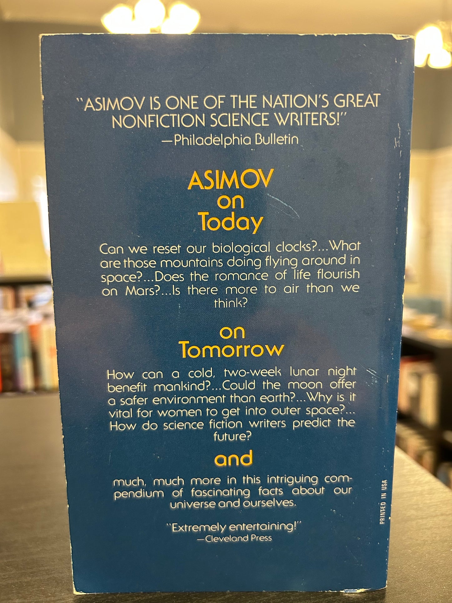 Today and Tomorrow - Isaac Asimov