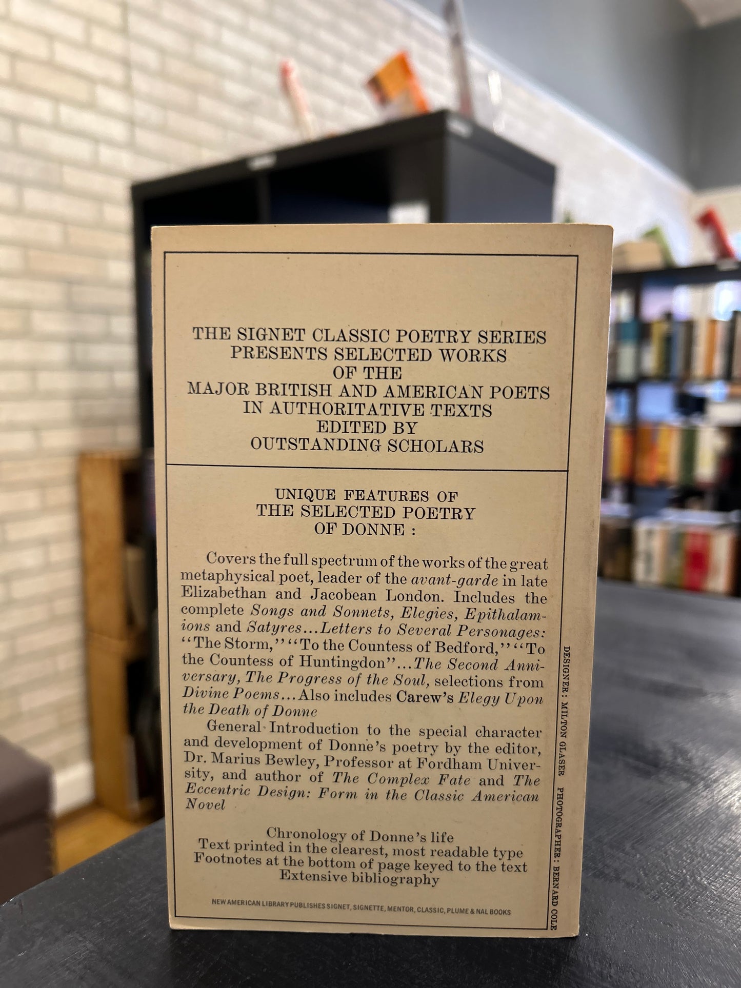 The Selected Poetry of Donne
