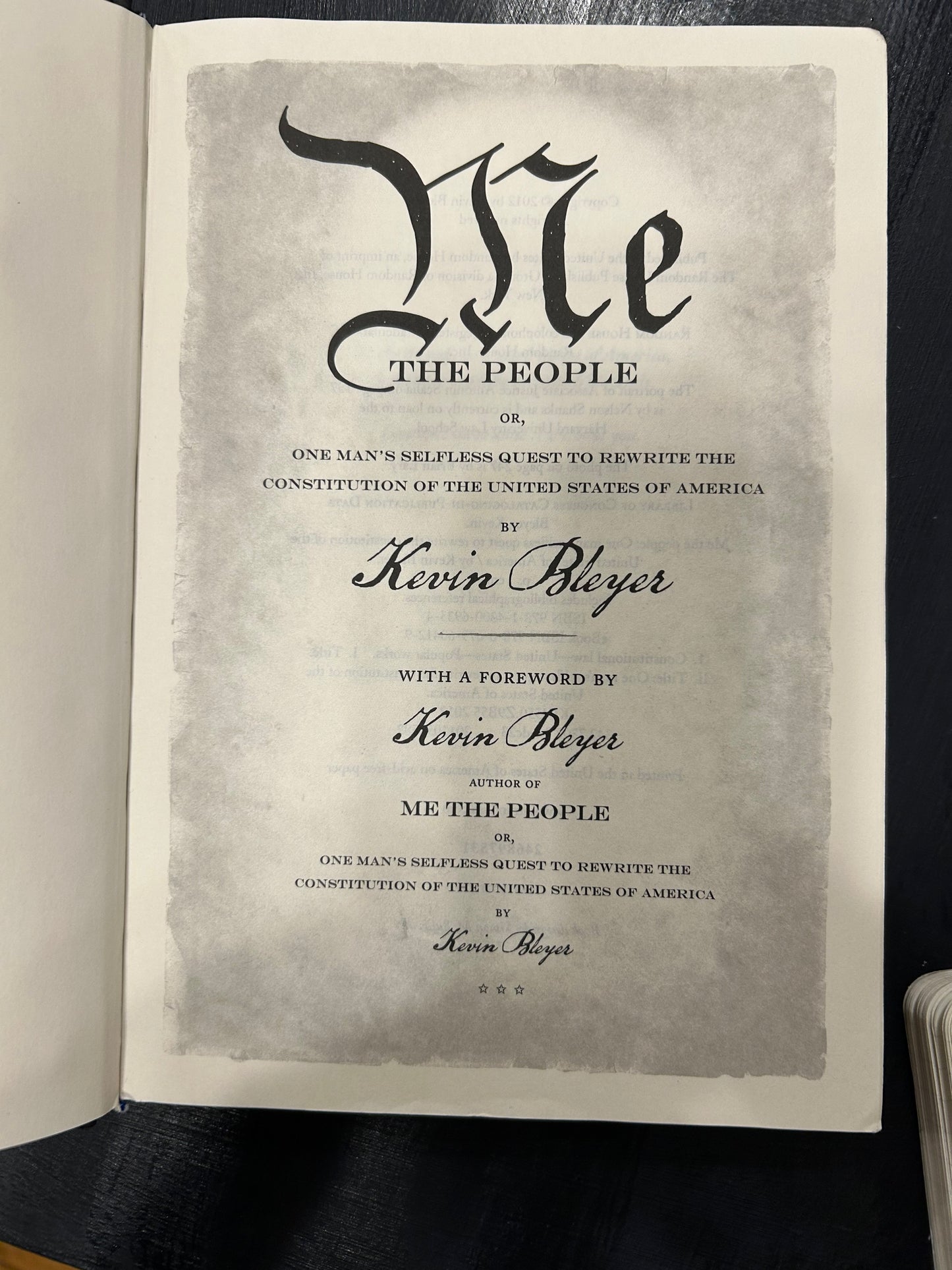 Me The People - Kevin Bleyer