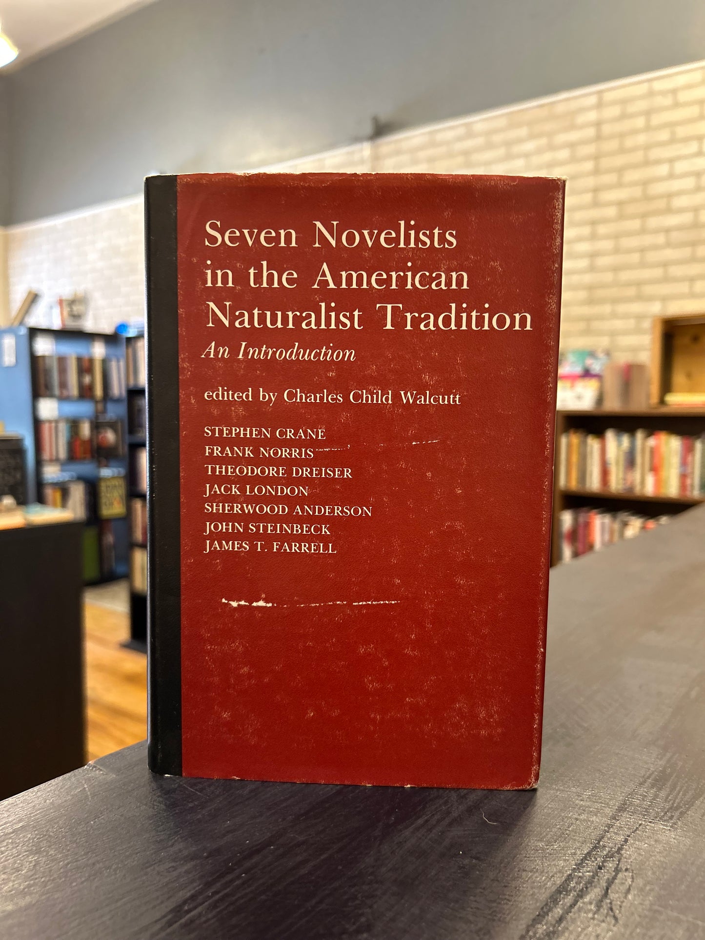 Seven Novelists in the American Naturalist tradition -
