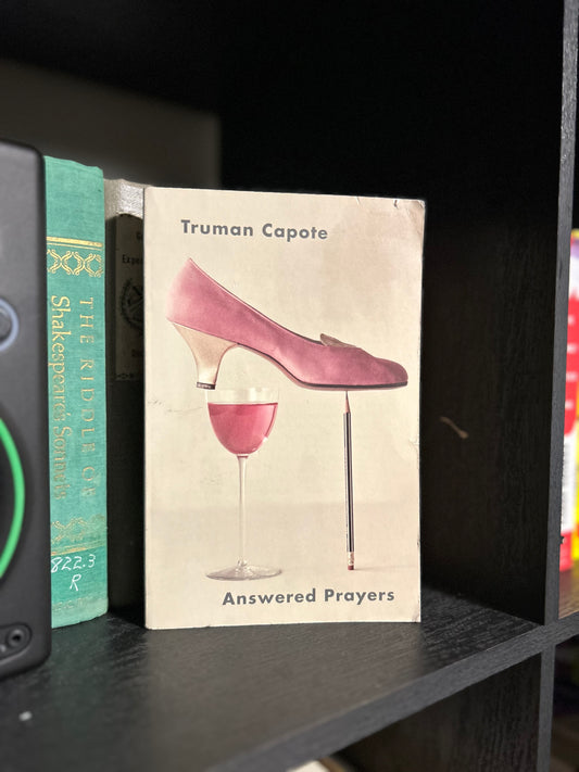 Answered Prayers - Truman Capote dc