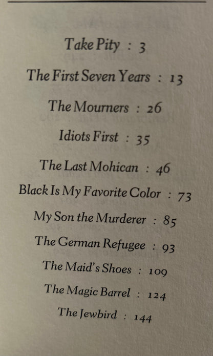 The Stories of Bernard Malamud - HC
