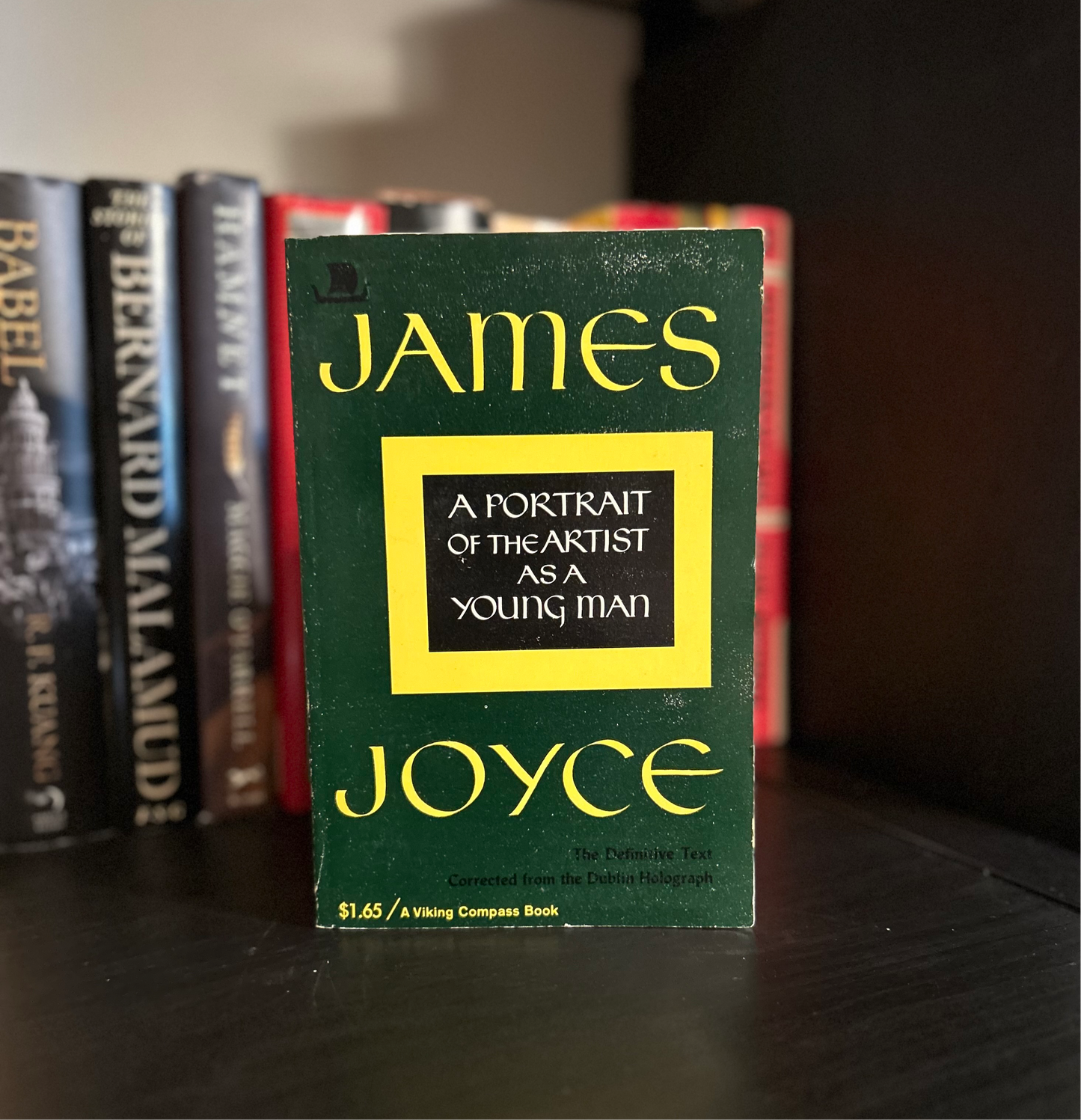 A Portrait of the Artist as a Young Man - James Joyce.  Vintage trade