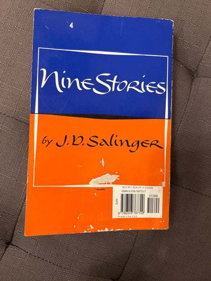 Nine stories by JD Salinger.  Store copy.