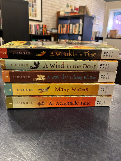 Madeleine L'Engle - Five Book Set - Time Quintet - paperback