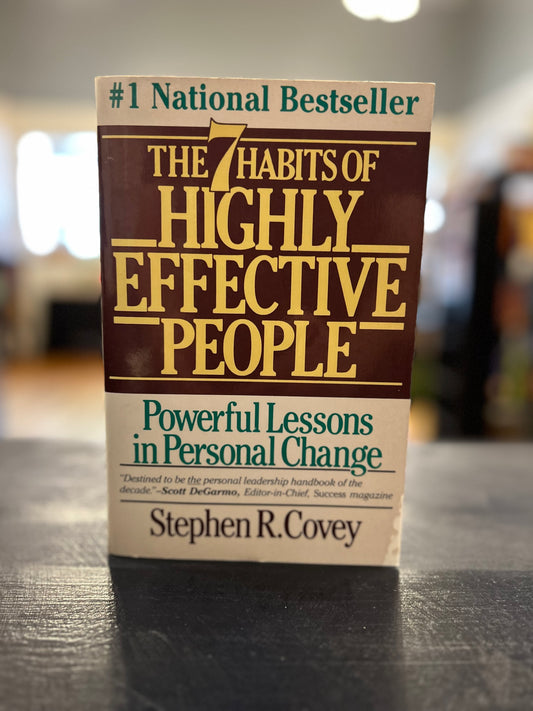 The Seven Habits of Highly Effective People - Stephen R Covey