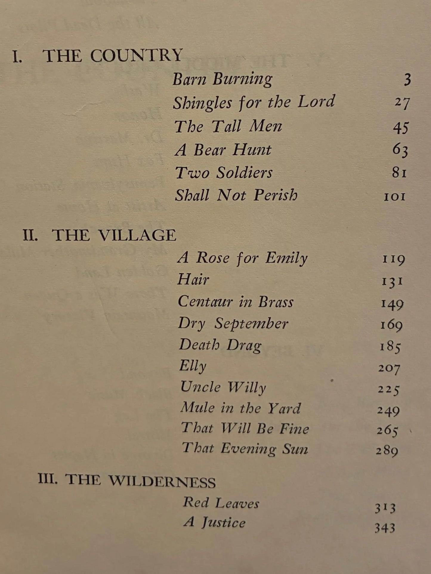 Collected Stories of William Faulkner