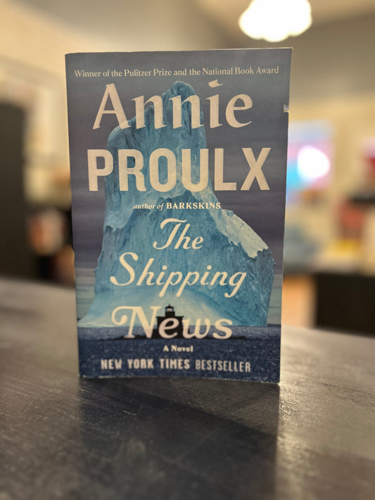 The Shipping News - Annie Proulx - blue cover
