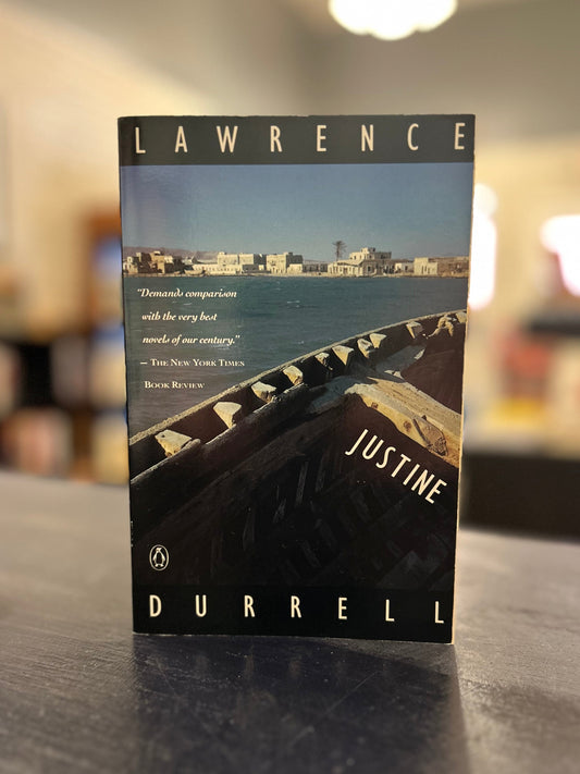 Justine - Lawrence Durrell - boat cover