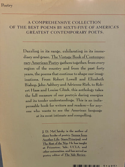 Contemporary American Poetry - 1990