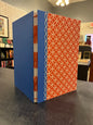Carmen's 5X8  Orange circles and Blue lines and dot Notebook