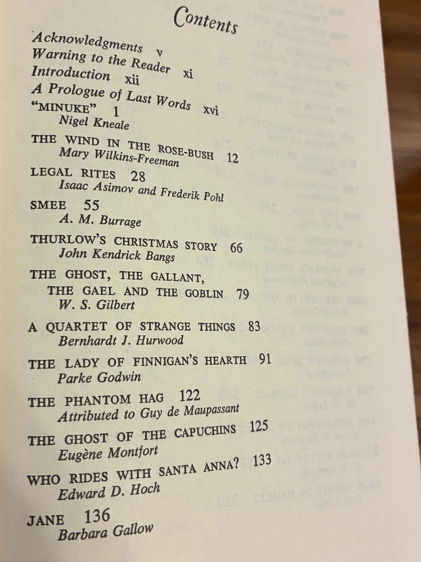 Ghosts -A Treasury of Chilling Tales Old & New Selected by Marvin Kaye