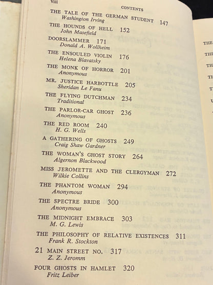 Ghosts -A Treasury of Chilling Tales Old & New Selected by Marvin Kaye