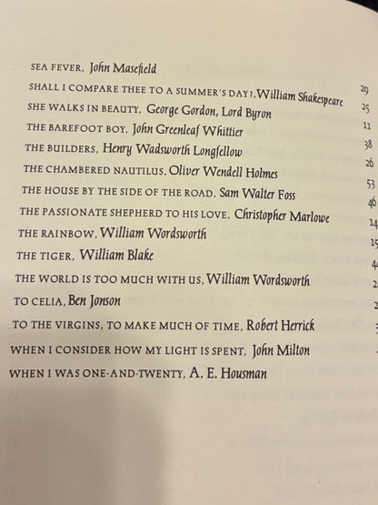 Best Loved Poems of All Time