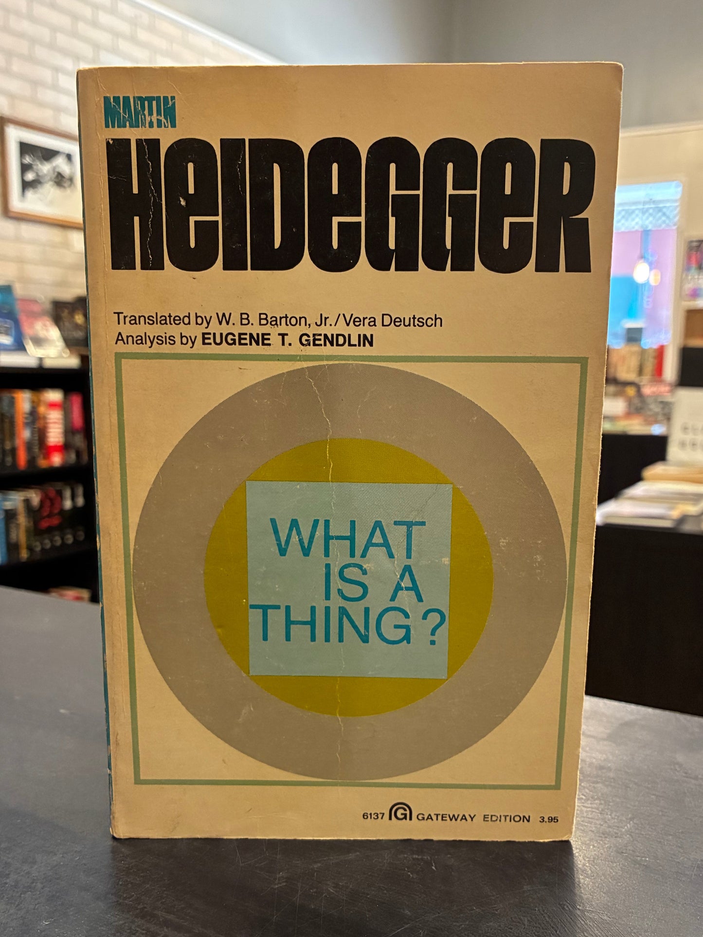 What is a Thing? -  Martin Heidegger