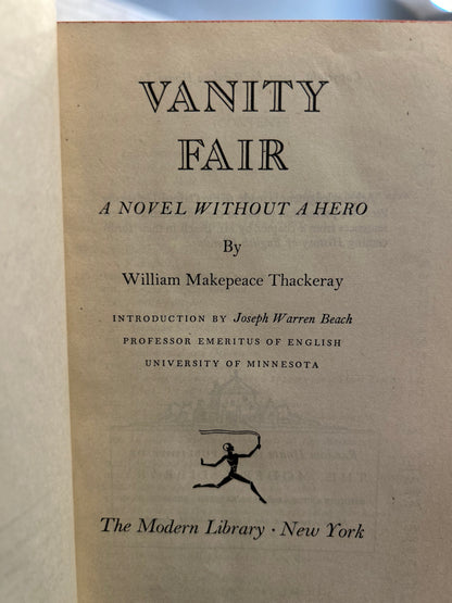 Vanity Fair by William Makepeace Thackeray - ML