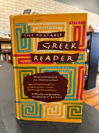 The Portable Greek Reader - W.H. Auden