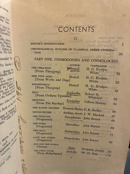 The Portable Greek Reader - W.H. Auden